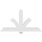 Ekena Millwork Redmond Architectural Grade PVC Gable Bracket, 72"W x 39"H x 4"D x 6"F, 13/12 Pitch GBP072X39X0406RED00 - alternate 4